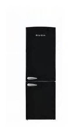 Bush BSFF60 Retro Tall Fridge Freezer - Black